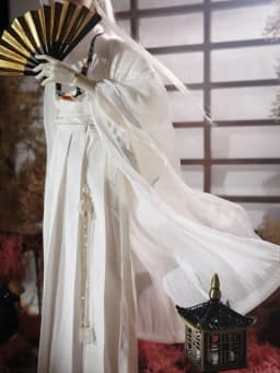 New 1/4 Doll's Clothes Suit for 45cm Bjd Doll Ancient China Hanfu Set Dress Up Toys Play House Gift Doll Accessories, No Doll