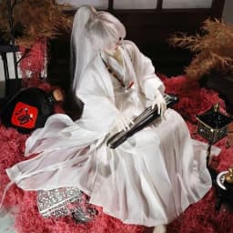 New 1/4 Doll's Clothes Suit for 45cm Bjd Doll Ancient China Hanfu Set Dress Up Toys Play House Gift Doll Accessories, No Doll