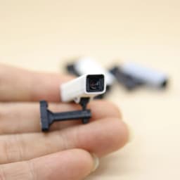 Hot Sale 1/12 Scale Miniature Surveillance Camera for Dollhouse Decor, Home Dolls Micro Scene Accessory