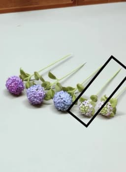 Handmade Clay Vine Plants Collection: Wisteria, Ivy & Rose Vine Miniatures with Lotus & Chrysanthemum for 1:6 Dollhouse Garden