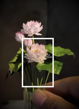 Handmade Clay Vine Plants Collection: Wisteria, Ivy & Rose Vine Miniatures with Lotus & Chrysanthemum for 1:6 Dollhouse Garden