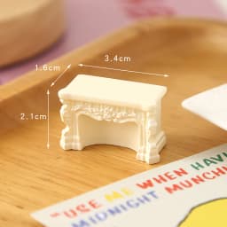 1/12 Dollhouse Simulation Mini Furniture Model Dollhouse Living Room Scene Decoration Dolls House Ornament Pretend Play Toys