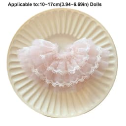 Fashion Doll Lovely Princess Skirt Cute Retro Lace Chiffon Cotton Doll Cake Skirt Cake Style Dolls Clothes Accessories