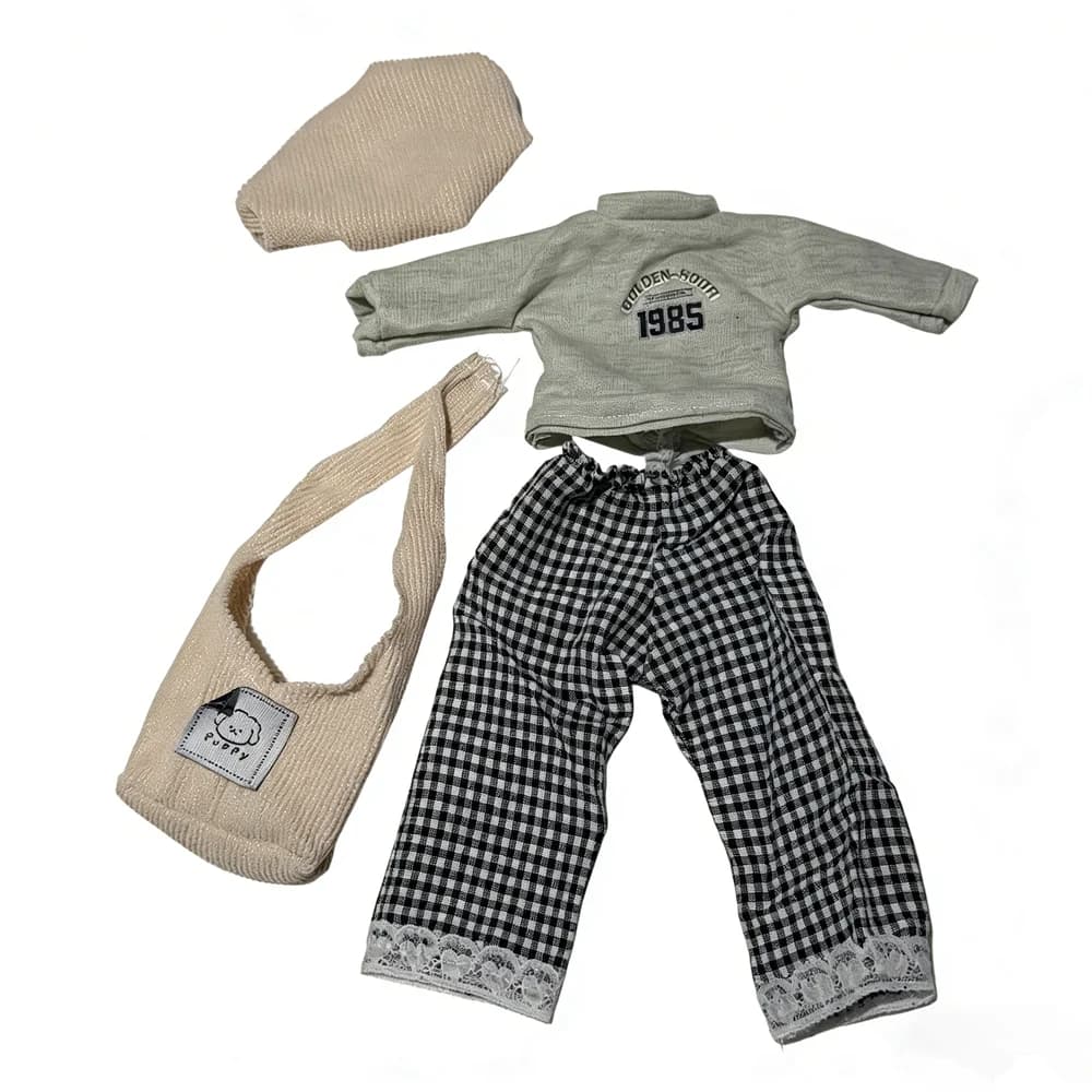 Doll's Clothes Suitable For 1/6 BJD 30cm Dress Up Set Clothing Girl Set Toy Accessories(Only Clothes,no Doll)