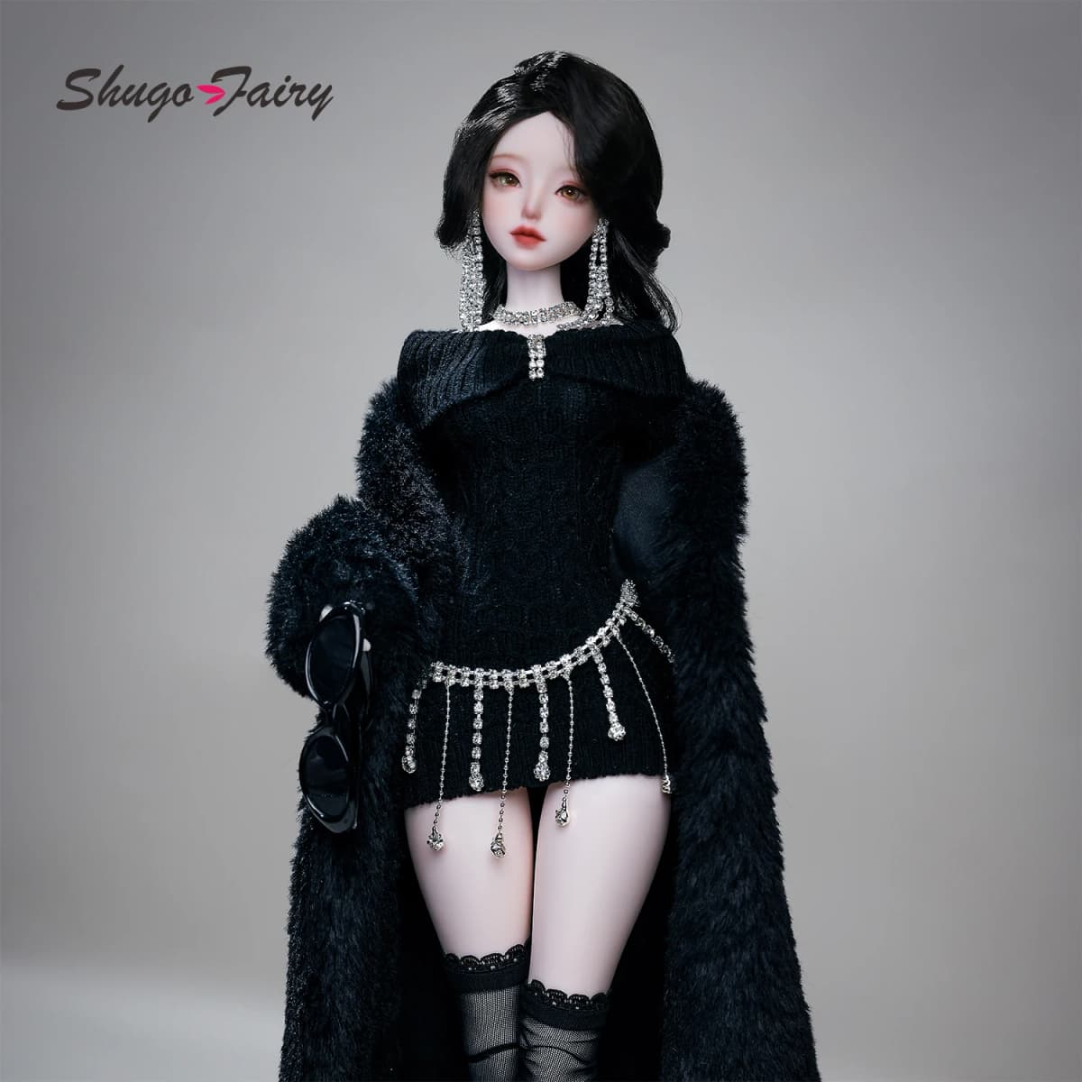 Seekly C 1/4 BJD Full Set City Belle Rich Lady Style Articulated Charming Resin Ball-Jointed Doll ShugaFairy Gift Collection