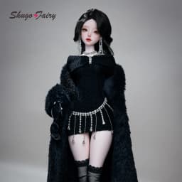 Seekly C 1/4 BJD Full Set City Belle Rich Lady Style Articulated Charming Resin Ball-Jointed Doll ShugaFairy Gift Collection