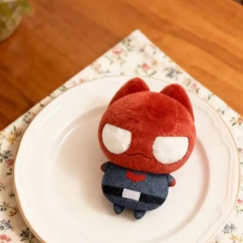 Anime Stuffed 10cm Jason Todd Plushies Red Hood Plush Doll Toys Figures Backpack Pendants Decorative Keychain Doll Gifts