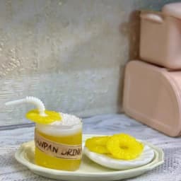 Miniature Croissant Clay Model Kitchen Baking Props Furniture Accessories Mini Pudding Drink Food Play Diy Dollhouse Dessert Toy