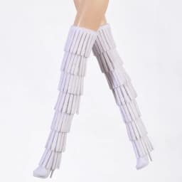 Doll Shoes Parts 1/6 Supermodel Doll Fashion Versatile Knee-High Boots Senior Sense Tassel Boots For FR2 Babi Royalty Obitsu