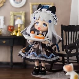 For Obitsu 11 Doll Cat Maid Style Cute Dress Clothes Suit For OB11 Gsc 1/12 Bjd YMY Body Doll Outfit Clothes Gift Idea