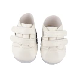7cm Hook-And-Loop Doll Sneakers Pu Leather Doll Shoes Mini Cloth Shoes For 18-inch American & OG,43cm Baby Newborn Girl Dolls