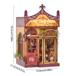 DIY Miniature Dollhouse Cake Shop 3D Wooden Puzzle Mini House Kit Handmade Mini Bakery Model Perfect Birthday Gift