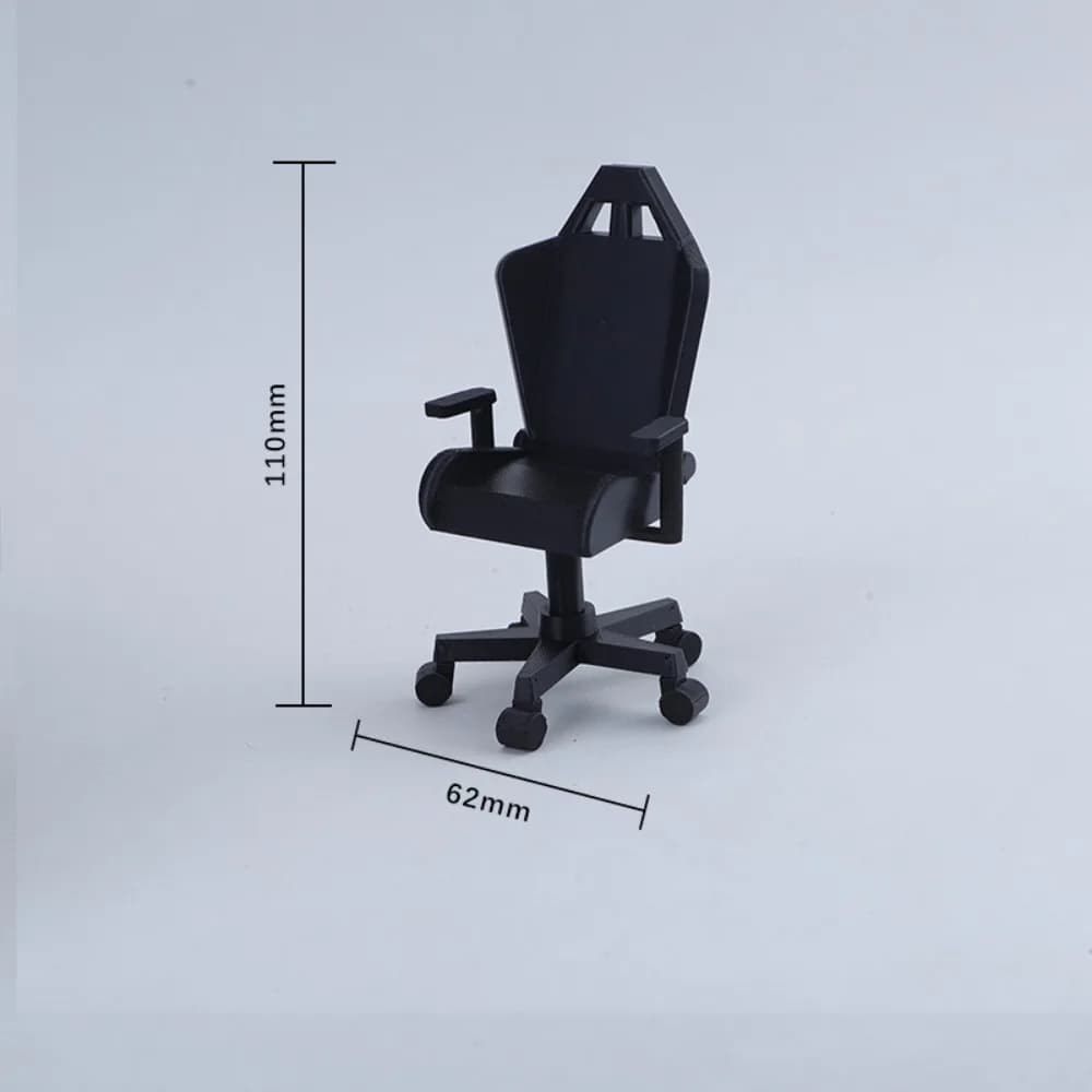 New 1/12 Dollhouse Study Room Computer Plastic Micro Scene Props Esports Games Computer 10 Styles Keyboard Set