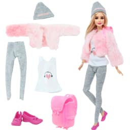11.5'' Girl Doll Clothes with Accessories Sport Suit 30cm Dress Coat Blouse Pant Shoes Glasses Earphones Toy Accessories Gift