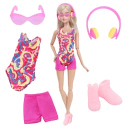 11.5'' Girl Doll Clothes with Accessories Sport Suit 30cm Dress Coat Blouse Pant Shoes Glasses Earphones Toy Accessories Gift
