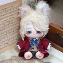 20cm Game Identity V Composer Frederick Kawaii Cosplay Soft Cotton Doll Body Cartoon Anime DIY Change Suit Toy Figures Fans Gift