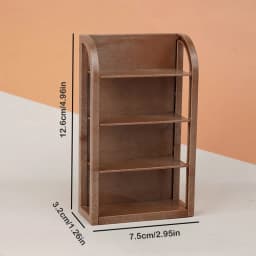 VP 1PC new 1:12 Dollhouse Miniature Supermarket Shelf Display Stand Storage Rack Scene Decor Toy Doll House Accessories