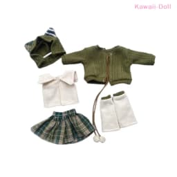 1 Set 1/6 30cm Dolls Cute Pretty Ball Jointed Body Doll DIY Toys Clothes Outfits Accessories No Doll/Shoes