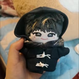 10 cm cotton doll clothes four-color winter woolen coat scarf sea stars can wear no attribute doll replacement Kawaii