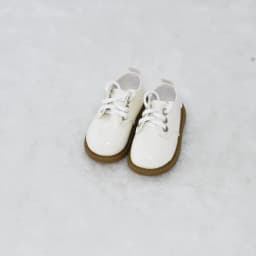 Fashion PU Leather 1/4 Shoes Black Brown Trendy Cute Leather Shoes Casual Wearing Handmade Boots Girls Gift