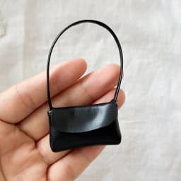 Hot Hot 15-17cm Doll Handbag Lady Leather Bag PU Leather Purse Accessories Dollhouse Decoration Pretend Play Toy