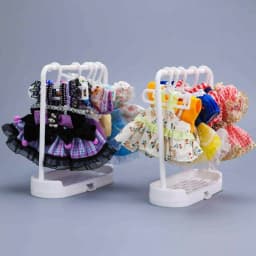 Suit 10-20cm Cotton Doll BJD Doll Outfit Clothes Hanger For Labubu Doll Clothing Hanger Support Rack Set Dollhouse Accessories