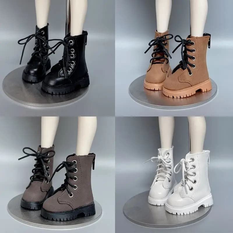 No Doll,New 30/45/60cm Doll's Clothes for 1/3 1/4 1/6 Bjd Doll motorcycle boots Diy Girl Toys Dress Up Doll Accessories