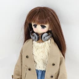 BJD Doll Mini Headphones Lightweight Headset Decoration for 1:6 Scale Dollhouses Accessory DIY Photo Props Birthday Gift