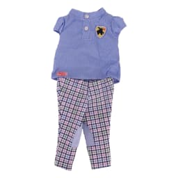 Horse riding suit Suit Doll Clothes Shoes Accessories For 43 cm ,18 Inch Girl Of American Doll Good Gift