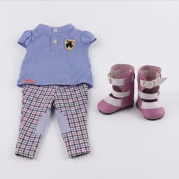 Horse riding suit Suit Doll Clothes Shoes Accessories For 43 cm ,18 Inch Girl Of American Doll Good Gift