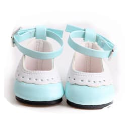 Suitable For 18 Inch Dolls, 43cm Doll Shoes, Sweet And Fashionable Lace Leather Shoes, Bow Leather Shoes, Children's Gifts