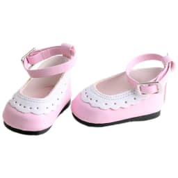 Suitable For 18 Inch Dolls, 43cm Doll Shoes, Sweet And Fashionable Lace Leather Shoes, Bow Leather Shoes, Children's Gifts