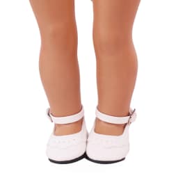 Suitable For 18 Inch Dolls, 43cm Doll Shoes, Sweet And Fashionable Lace Leather Shoes, Bow Leather Shoes, Children's Gifts