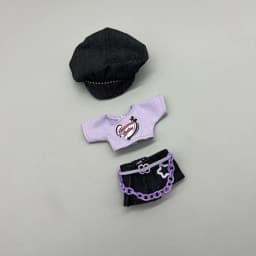 Accessories Casual Wears Elegant Dresses Humanoid Dress Up OB11 Clothes Set Handmade Cotton Cloth Princess Skirt DIY