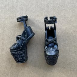 Colorful 1/6 Monster Doll Shoes Boots Sandals DIY Dressing Accessories Original Decor Personality Toy Parts for 12'' Dolls