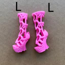 Colorful 1/6 Monster Doll Shoes Boots Sandals DIY Dressing Accessories Original Decor Personality Toy Parts for 12'' Dolls