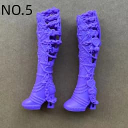 Colorful 1/6 Monster Doll Shoes Boots Sandals DIY Dressing Accessories Original Decor Personality Toy Parts for 12'' Dolls