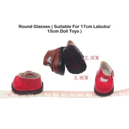 New 3.8*2.3cm Doll Shoes Hand-made Shoes Multiple Styles DIY lace Shoes Replacement Dolls Accessories for for V1 V2 Doll