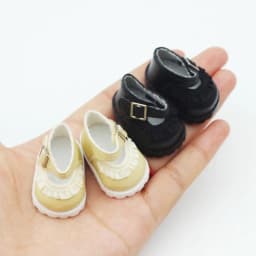 New 3.8*2.3cm Doll Shoes Hand-made Shoes Multiple Styles DIY lace Shoes Replacement Dolls Accessories for for V1 V2 Doll