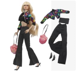 New styles clothes and dressess skirts suit coats for your BB FR dolls BBIKG735