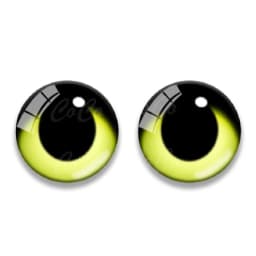 6pairs Round 8/10/12/14/16/ 20MM Glass Dragon Cat Eyes Cabochon Charms Accessory Glass DIY Multi Color Doll Eyes Pattern Crafts