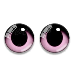 6pairs Round 8/10/12/14/16/ 20MM Glass Dragon Cat Eyes Cabochon Charms Accessory Glass DIY Multi Color Doll Eyes Pattern Crafts