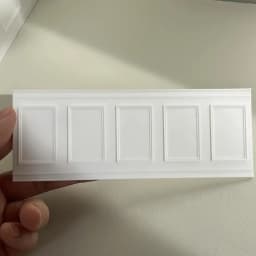 Hot Sale 1Pcs Dollhouse Square Wall Skirt Wall Panel Role Play Doll House Accessories For Micro Landscape Window Display
