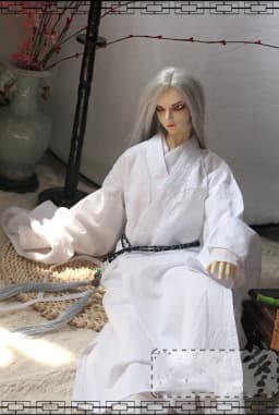 1/4 1/3 BJD Clothes Accessories Ancient Costume Hanfu Warrior Kimono underwear For BJD/SD SSDF EID ID72 Strong Uncle Doll A0680