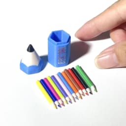 10/12Pcs Kid Pretend Play Toy Dollhouse Miniature Colored Pen Mini Pencil School Supplies Model Doll House Accessories【AliS8】