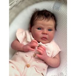Blank Unpainted Reborn Baby Doll Kit Mayven 19 Inch 48cm DIY Doll Components for Doll Artists