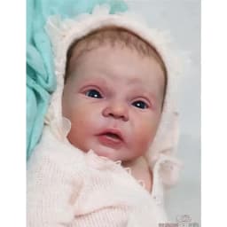 Blank Unpainted Reborn Baby Doll Kit Mayven 19 Inch 48cm DIY Doll Components for Doll Artists
