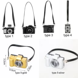 Multicolor Dolls Camera Plastic Shutter and Flash Mini Digital Camera Toys with Belt Miniature Camera
