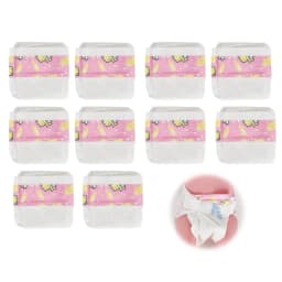 10pcs Diapers Baby Dolls Play House Diapers For 14-18 Inch Bebe Doll Accessories Toy Child Toy Gift Baby Dolls Decorate
