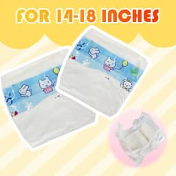 10pcs Diapers Baby Dolls Play House Diapers For 14-18 Inch Bebe Doll Accessories Toy Child Toy Gift Baby Dolls Decorate